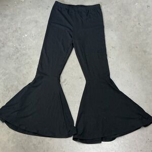 Stylish Black Flared Kids Pants